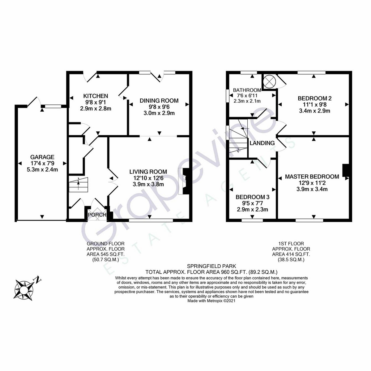 Floorplan for Springfield Park, Twyford, RG10