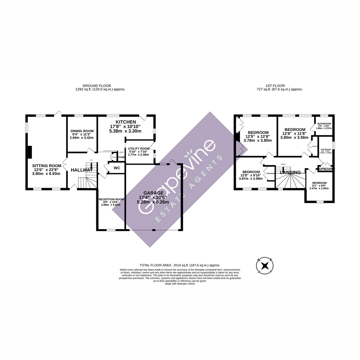 Floorplan for Ridgeway, Wargrave, RG10