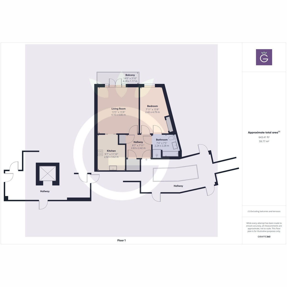 Floorplan for Woolf Drive, Wokingham , RG40