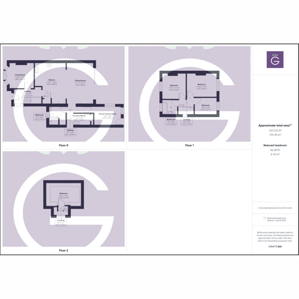 Floorplan for Old Bath Road, Charvil, RG10
