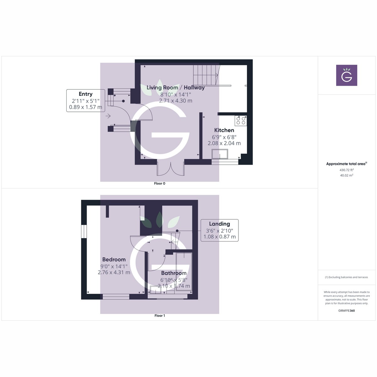 Floorplan for Gatcombe Close, Calcot, RG31