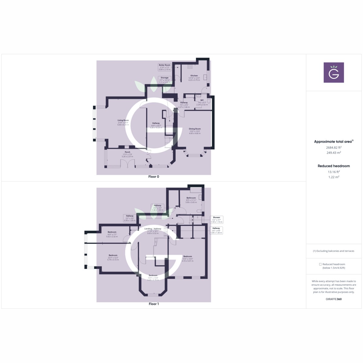 Floorplan for Bath Road, Hare Hatch, RG10