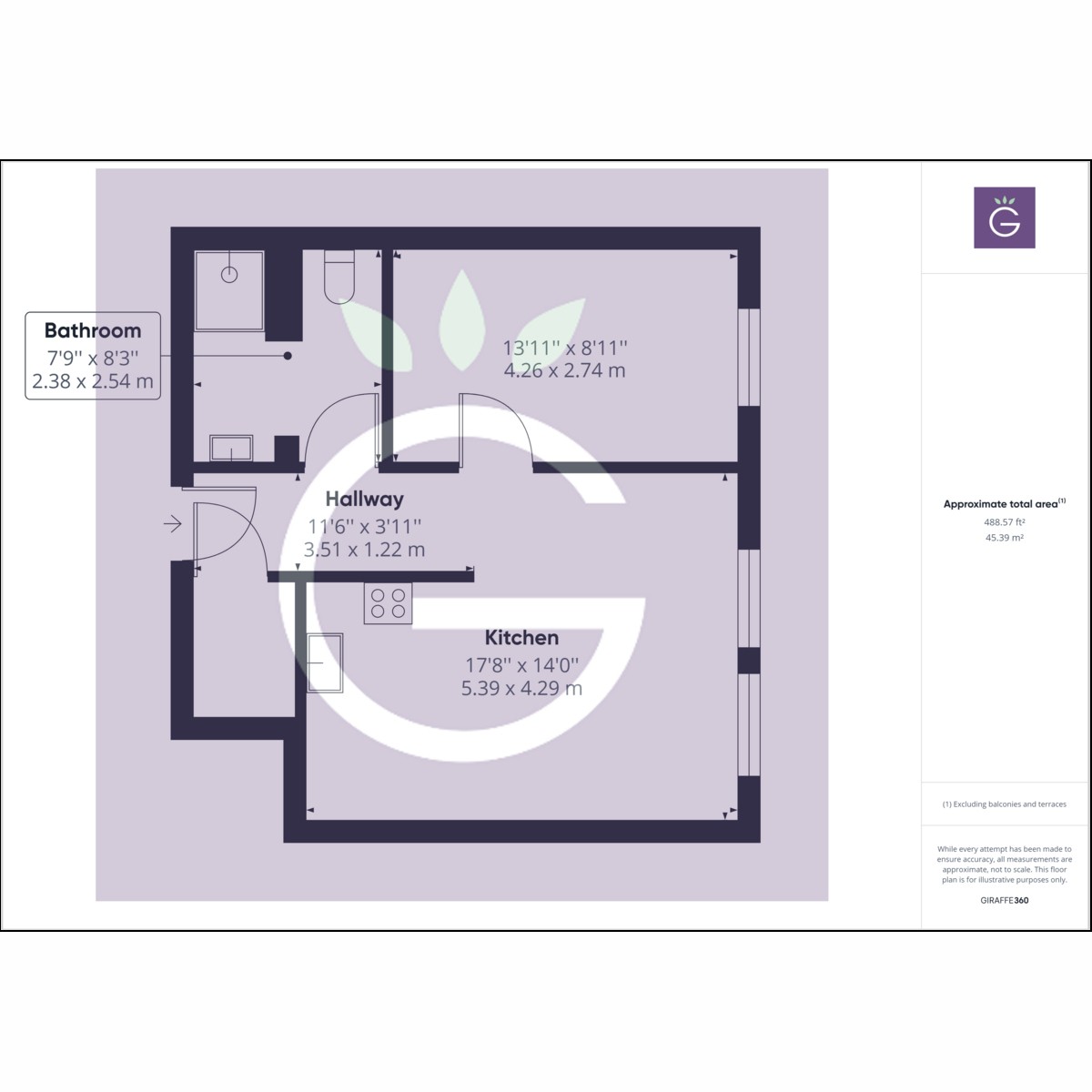 Floorplan for Stanlake House, Ruscombe, RG10