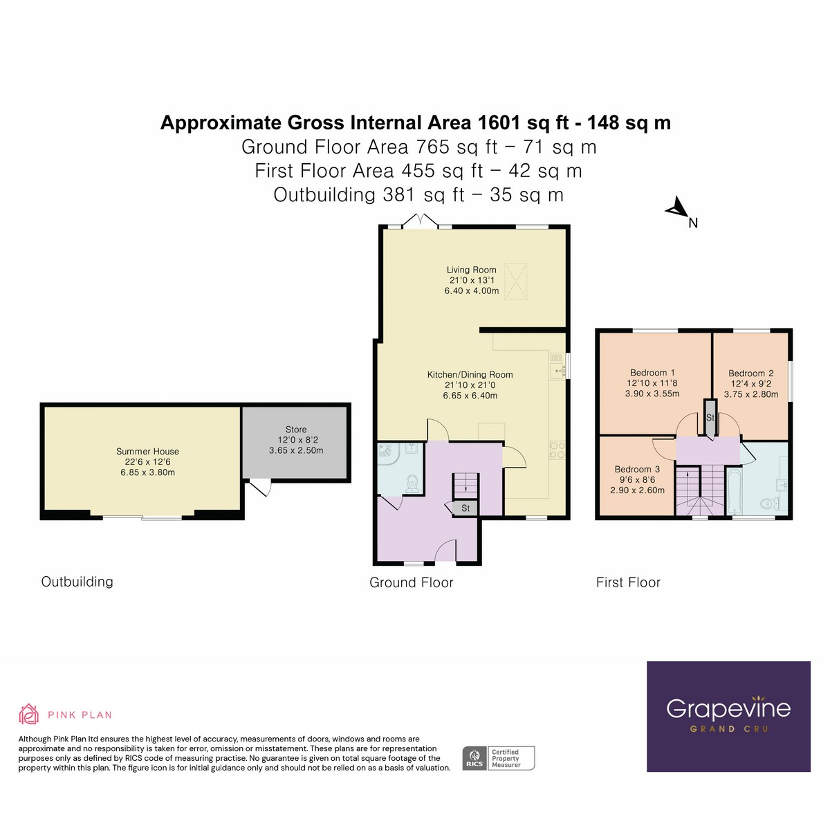 Floorplan for Adkins Road, Waltham St. Lawrence, RG10