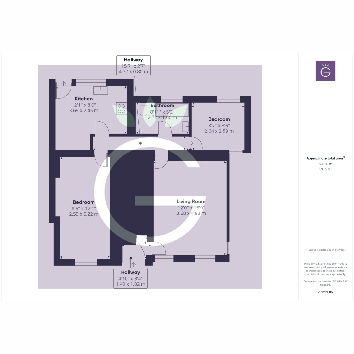 Floorplan for Shute End, , RG40