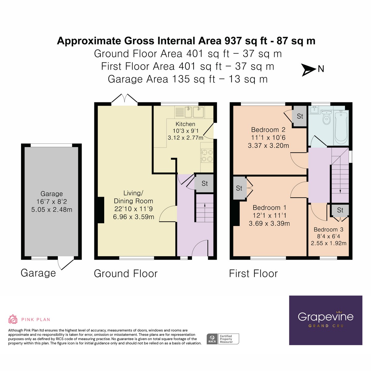 Floorplan for Chaseside Avenue, Twyford, RG10