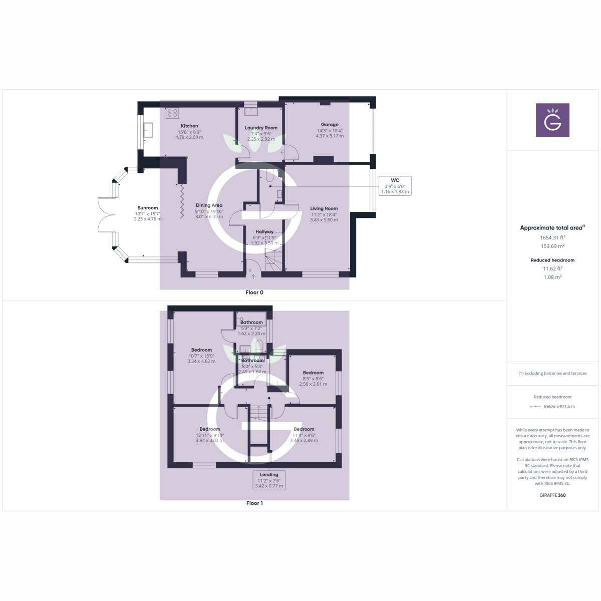 Floorplan for Broadwater Road, Twyford, RG10