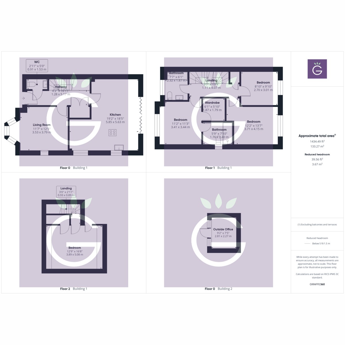Floorplan for Heatherfield Place, Sonning Common, RG4