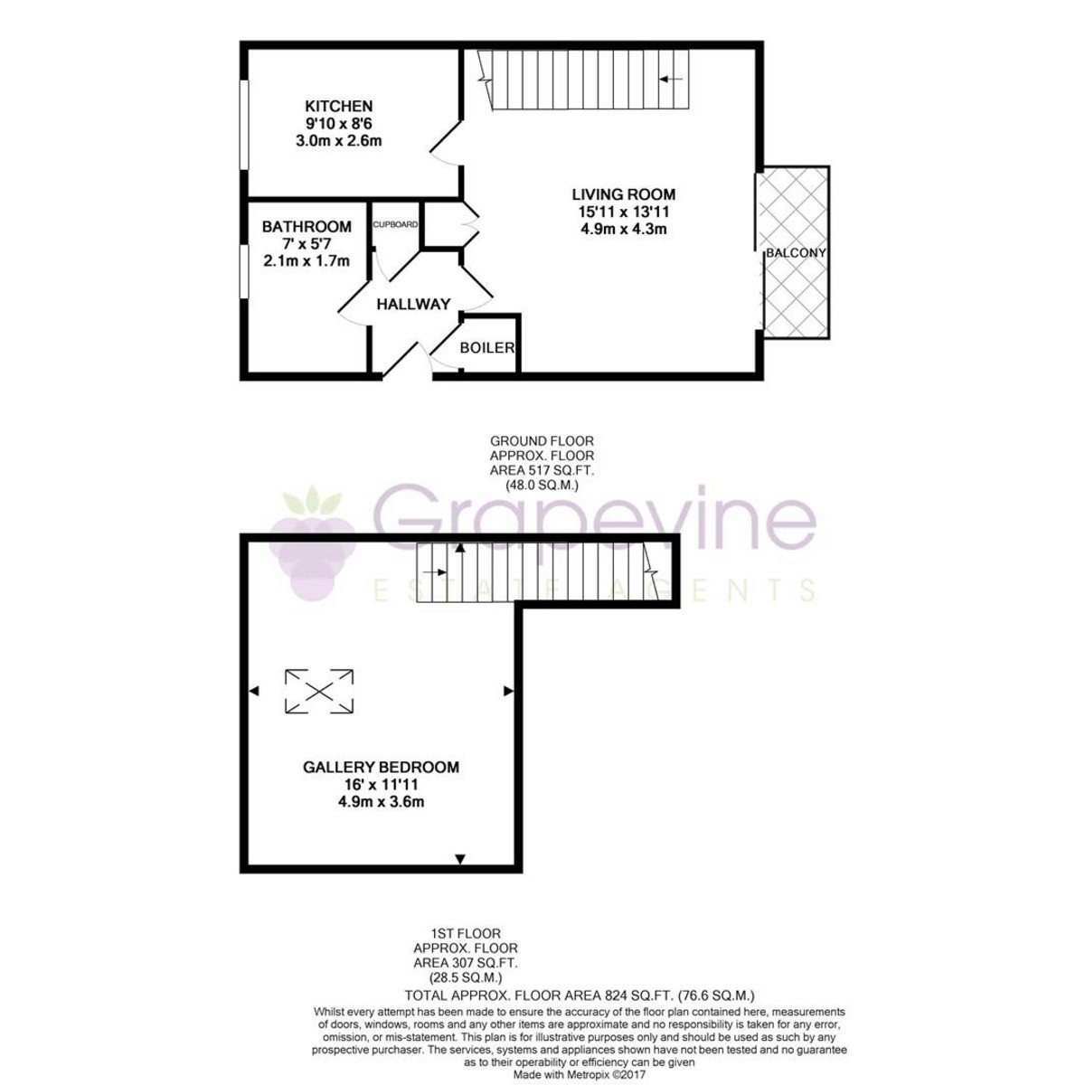 Floorplan for Maiden Place, Lower Earley, RG6