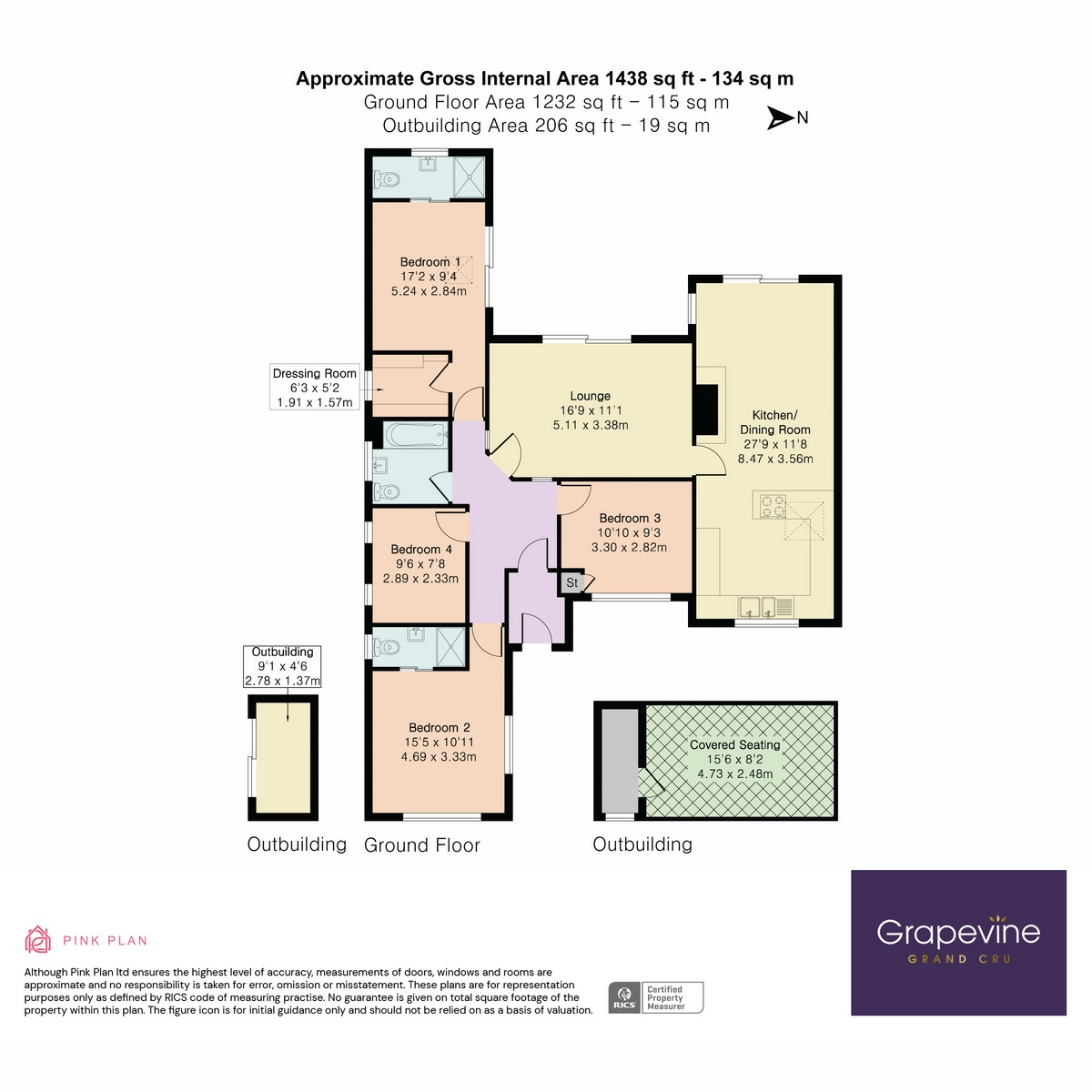 Floorplan for Selcourt Close, Woodley, RG5