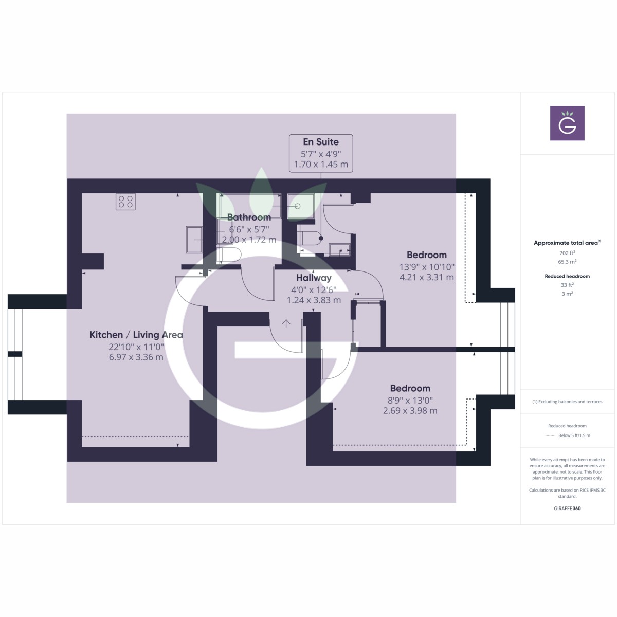 Floorplan for Marshland Square, Emmer Green, RG4
