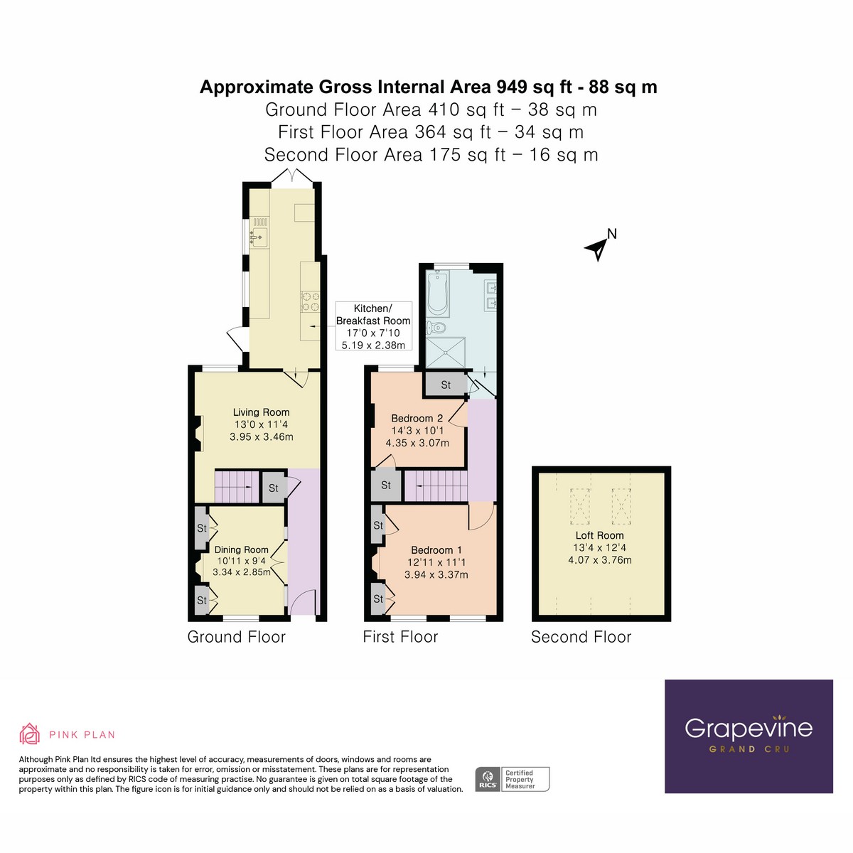 Floorplan for Station Terrace, Twyford, RG10