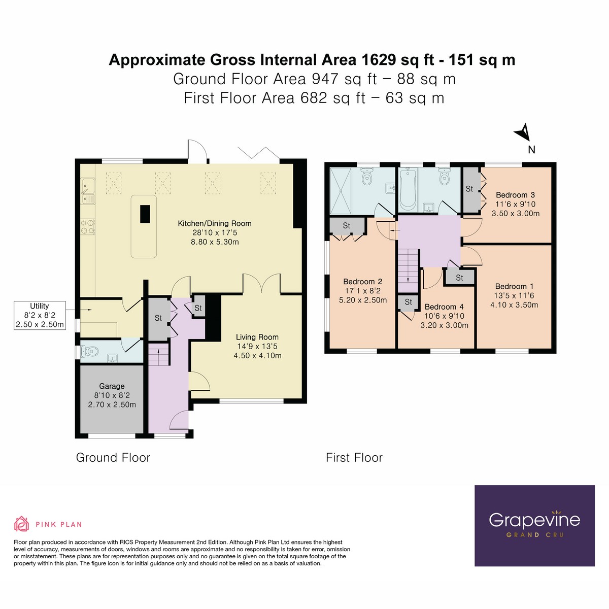 Floorplan for Tippings Lane, Woodley, RG5