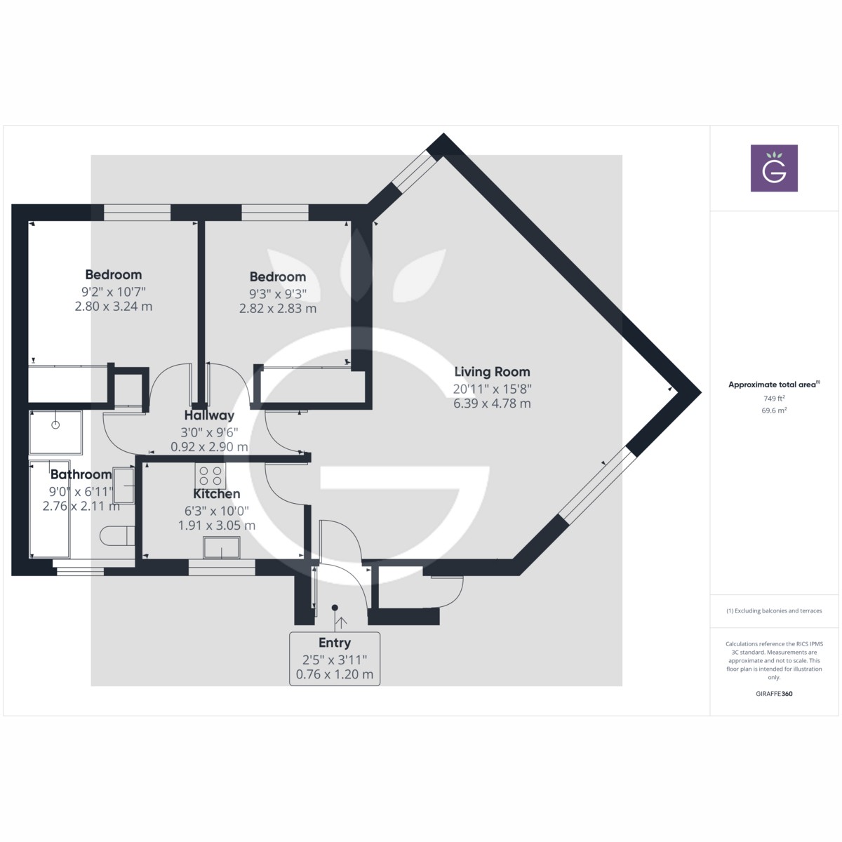 Floorplan for Hartigan Place, Woodley, RG5