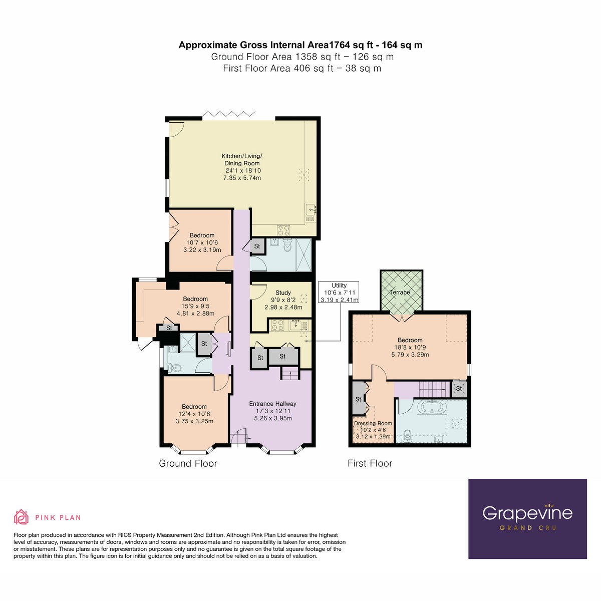 Floorplan for Woodlands Avenue, Woodley, RG5