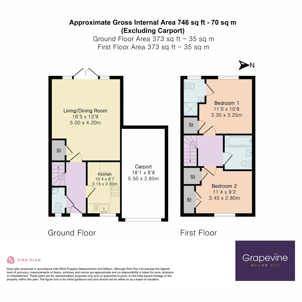 Floorplan for Letts Green, Woodley, RG5